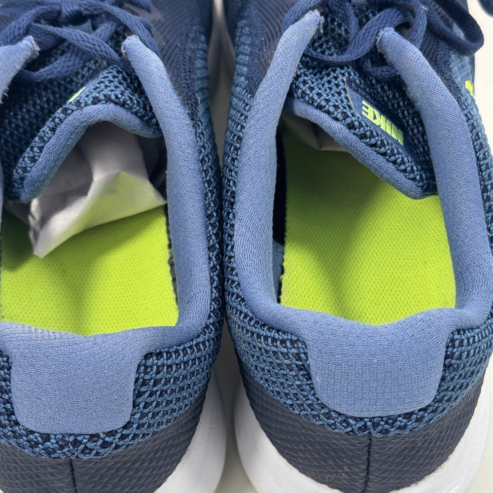 Nike Revolution 3 Men's Running Shoes Navy Volt Mesh Size US 13 - Picture 7 of 10